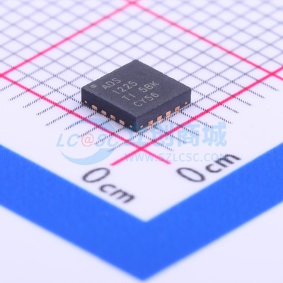 模数转换芯片ADC ADS1225IRGVR VQFN-16 TI/德州 电子元器件配单