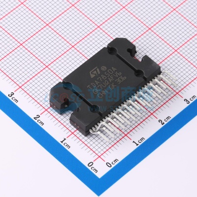 音频功率放大器 TDA7850A Flexiwatt-27 意法半导体芯片 原装正品