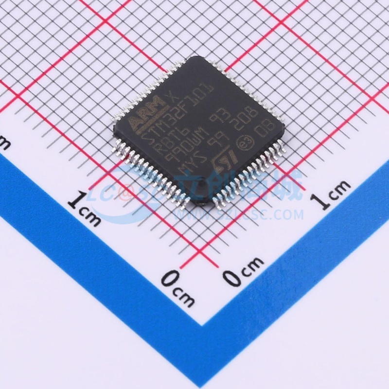 单片机(MCU/MPU/SOC) STM32F101RBT6TR LQFP-64 ST(意法半导体)