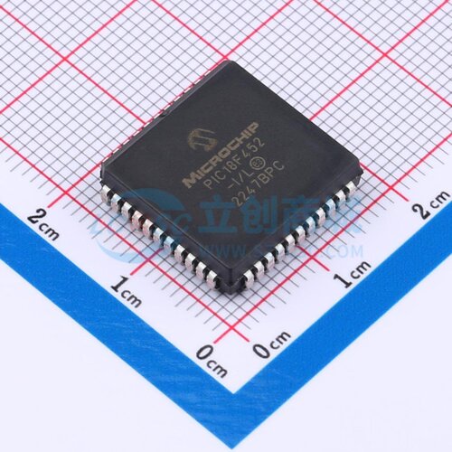 单片机(MCU/MPU/SOC) PIC18F452-I/L PLCC-44(16.6x16.6) MICROCH