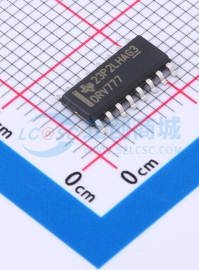 继电器/线圈驱动芯片 DRV777DR SOIC-16 TI/德州 电子元器件配单