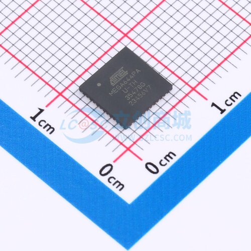单片机(MCU/MPU/SOC) ATMEGA644PA-MU VQFN-44 MICROCHIP(美国微