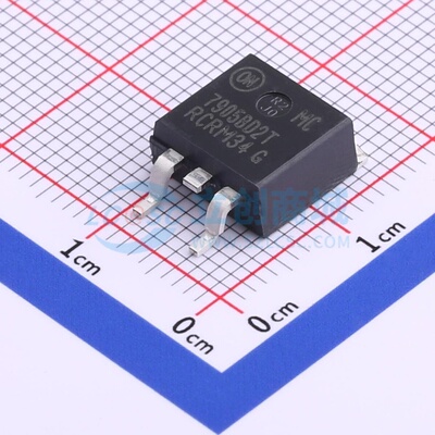 线性稳压器(LDO) MC7905BD2TG TO-263 onsemi(安森美) 电子元器件
