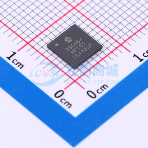 数字信号处理器(DSP/DSC) dsPIC33CK64MP105-I/M4 UQFN-48 MICROC