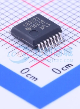 RS232芯片 SN65C3221DBR SSOP-16 TI/德州 电子元件配单原装正品