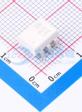 晶体管输出光耦 4N33SM SMD-6P onsemi(安森美) 电子元件原装正品