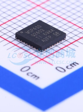 单片机(MCU/MPU/SOC) MSP430G2403IRHB32T QFN-32 TI/德州 元器件