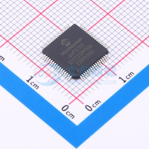 数字信号处理器(DSP/DSC) dsPIC33EV32GM106-I/PT TQFP-64 MICROC