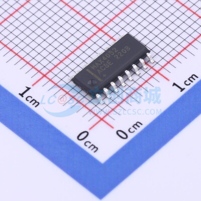 模拟开关/多路复用器 MAX4052ACSE+T SOIC-16 MAXIM(美信) 元器件