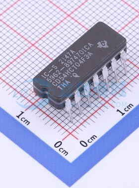 反相器 CD54HCT04F3A CDIP-14 TI/德州 电子元器件配单原装正品