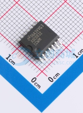 模数转换芯片ADC ADC0832CCWMX/NOPB SOIC-14 TI/德州 电子元器件