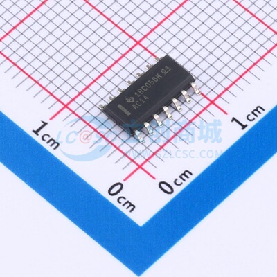 反相器 SN74AC14D SOIC-14 TI/德州 电子元器件配单原装正品