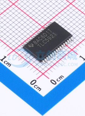 LED驱动 TLC5921DAPR HTSSOP-32 TI/德州 电子元器件配单原装正品