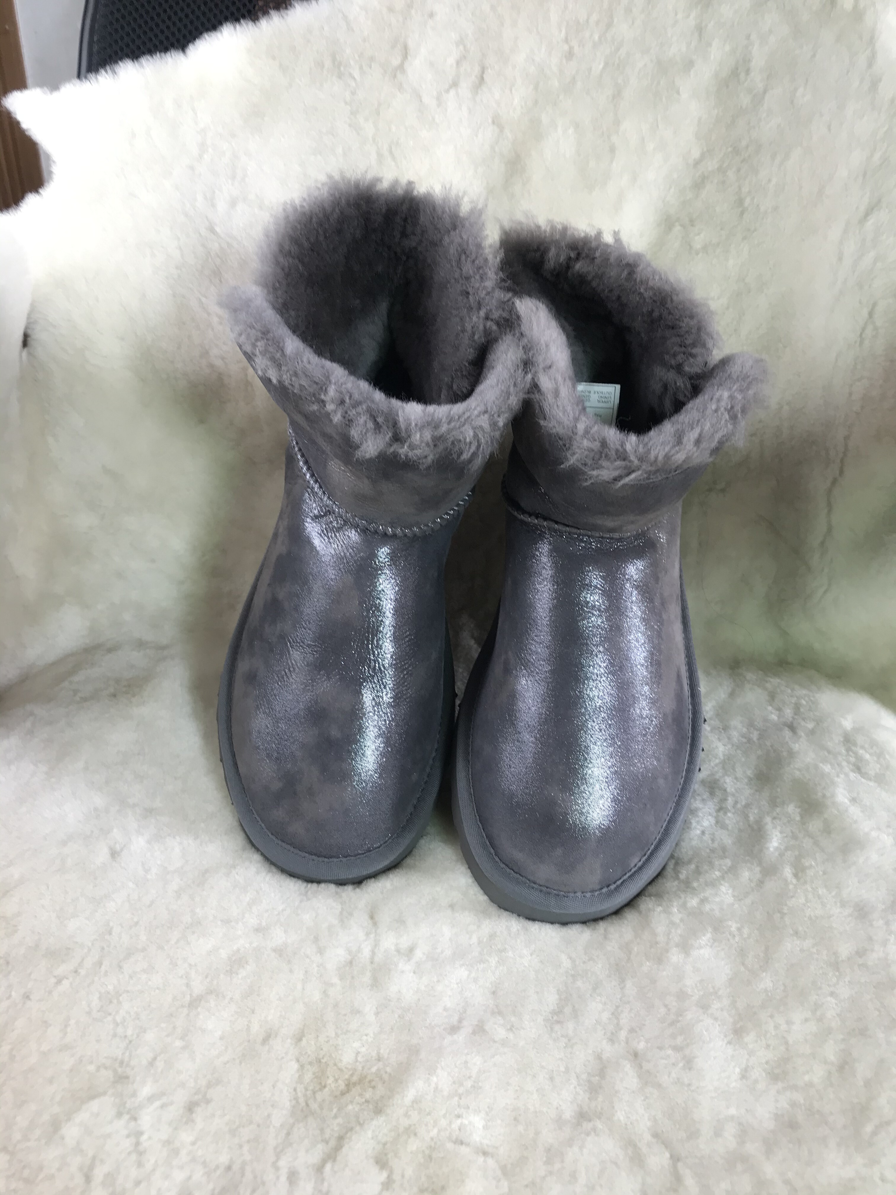 超低价86元雪地靴女皮毛一体一蹬脚懒人鞋子短筒防滑防水保暖鞋子,女鞋,时尚雪地靴,淘宝优惠券,粉丝福利购,淘宝优惠卷