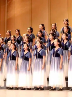 初中生合唱服装演出服男女童礼服中小学生表演朗诵合唱大合唱团