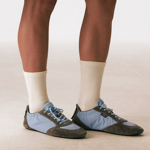 CONP 25SS “彩色目录”松弛感超轻薄底鞋  灰调绿配蓝