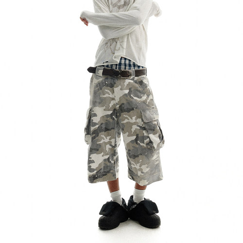 迷彩七分短裤CONPCamouflage