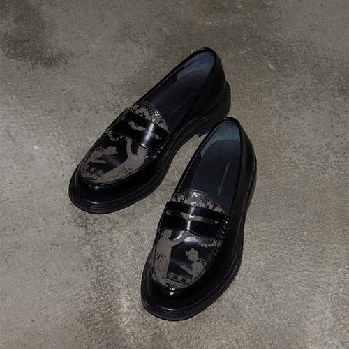 CONP 25SS 加冕激光雕花乐福鞋