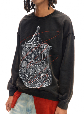 CONP 24AW 破碎的旋转木马卫衣长T