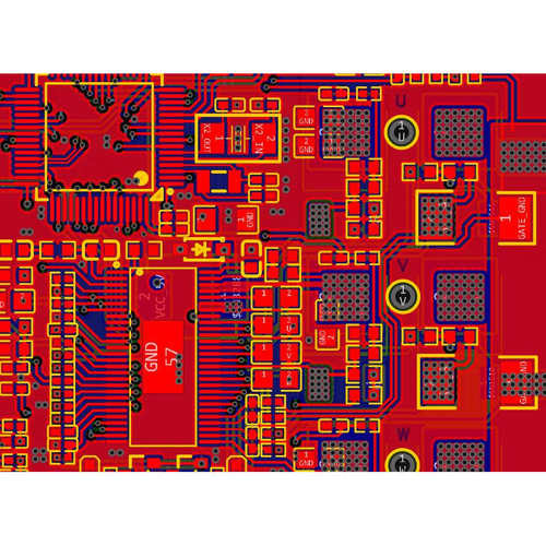 FOC无感控制驱动板原理图PCB STM32F446 DRV8301 PMSM LM358 BLDC