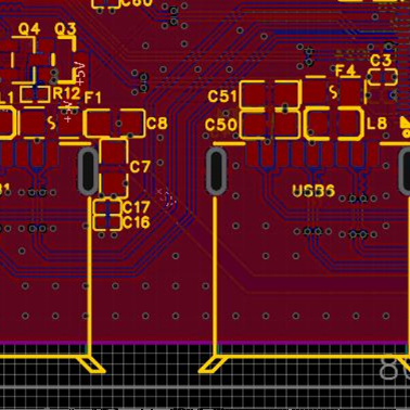 USB3.0高速集线器GL3523 VL160电路图pcb USB集线器原理图PCB USB