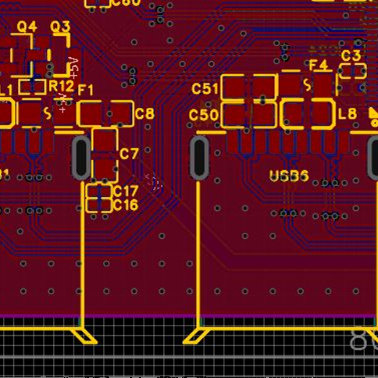 USB3.0高速集线器GL3523 VL160电路图pcb USB集线器原理图PCB USB