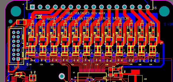 LTC6811模块原理图pcb 电池管理 LTC6811电池管理pcb 多电池管理