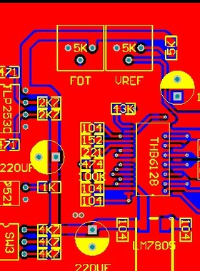 LV8728步进电机驱动板原理图PCB TLP2530 P521光耦 兼容THB6128