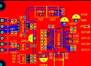 LV8728步进电机驱动板原理图PCB TLP2530 P521光耦 兼容THB6128
