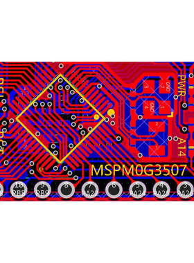 MSPM0G3507开发板电路图PCB MSPM0原理图 W25Q32 CH340E CJA1117