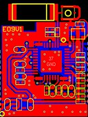 wifi模块 09模块 wifi模块电路原理图PCB mavell 88w8686