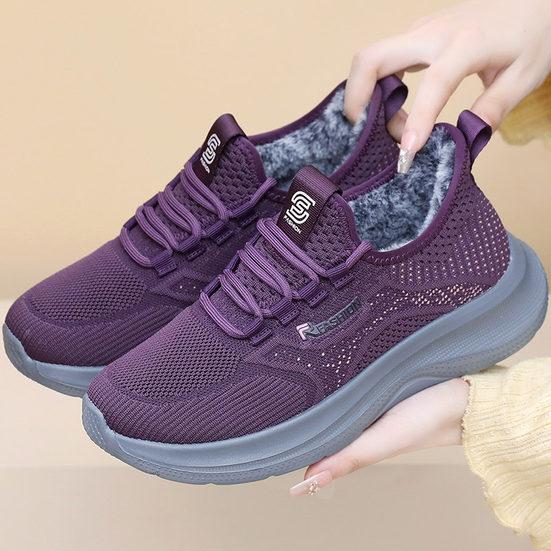 冬季老北京布鞋女棉鞋加绒保暖中老年妈妈鞋防滑底运动休闲健步鞋,女鞋,棉鞋,淘宝优惠券,粉丝福利购,淘宝优惠卷