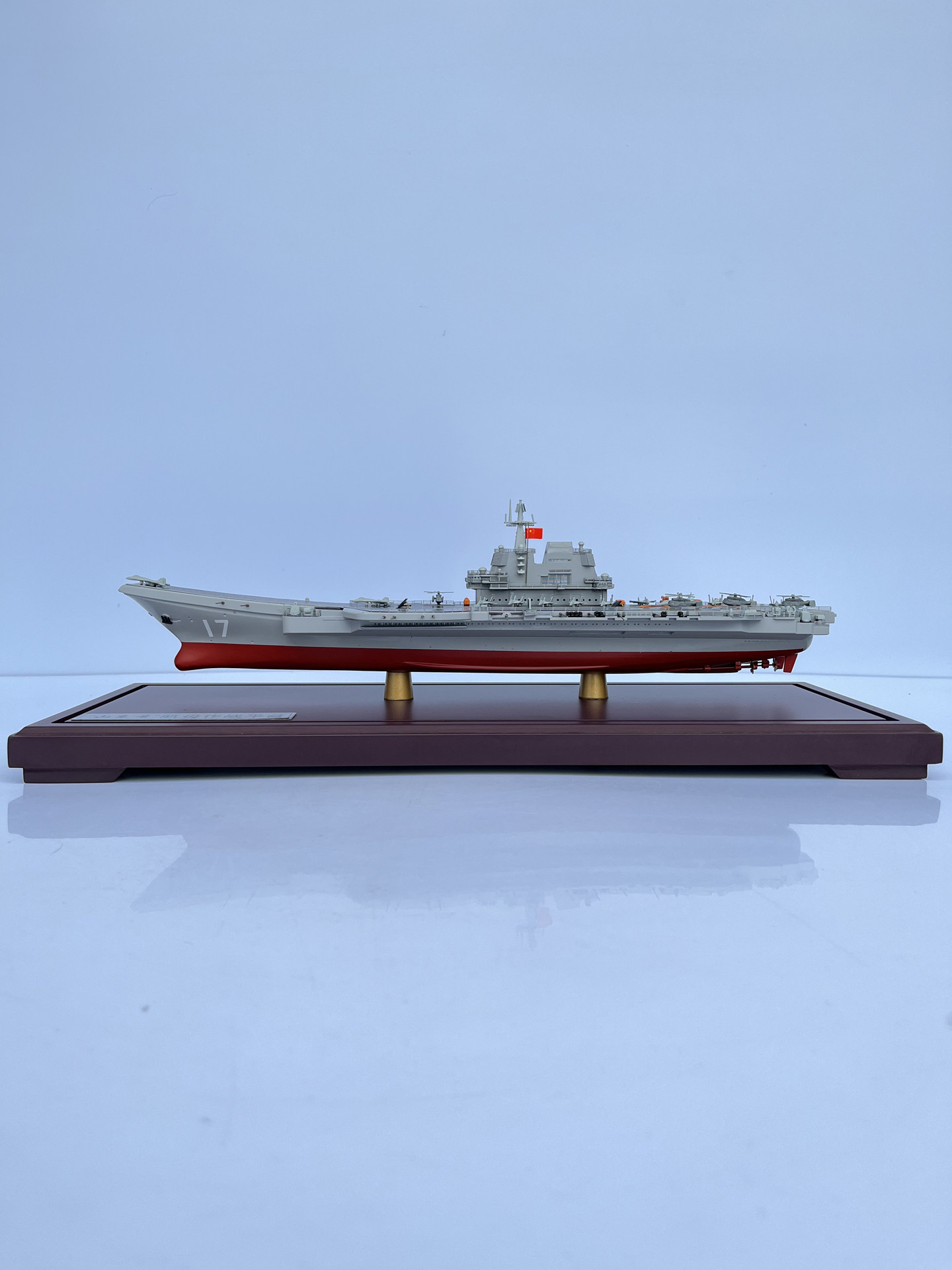 正品山东号航母作战平台模型仿真合金模型摆件成品航母山东舰模型
