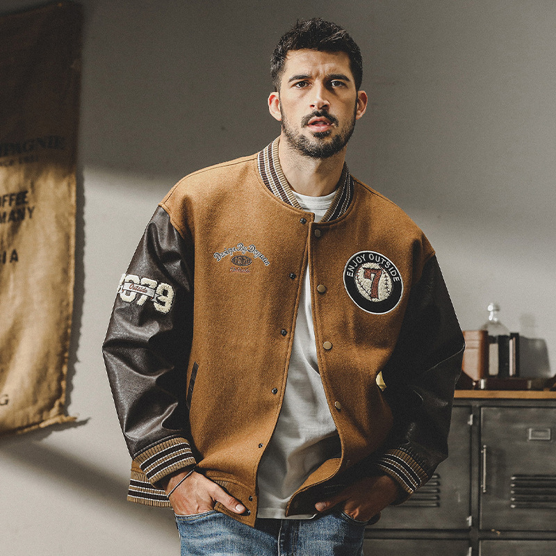 冬季720g重磅羊毛呢外套