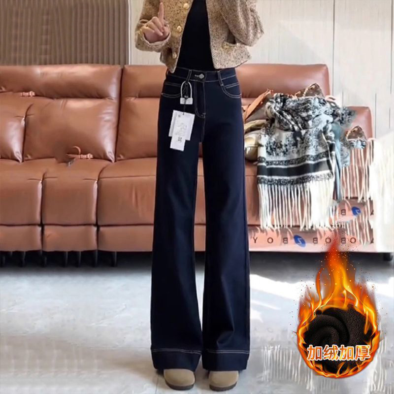 牛仔裤女秋冬小个子时尚