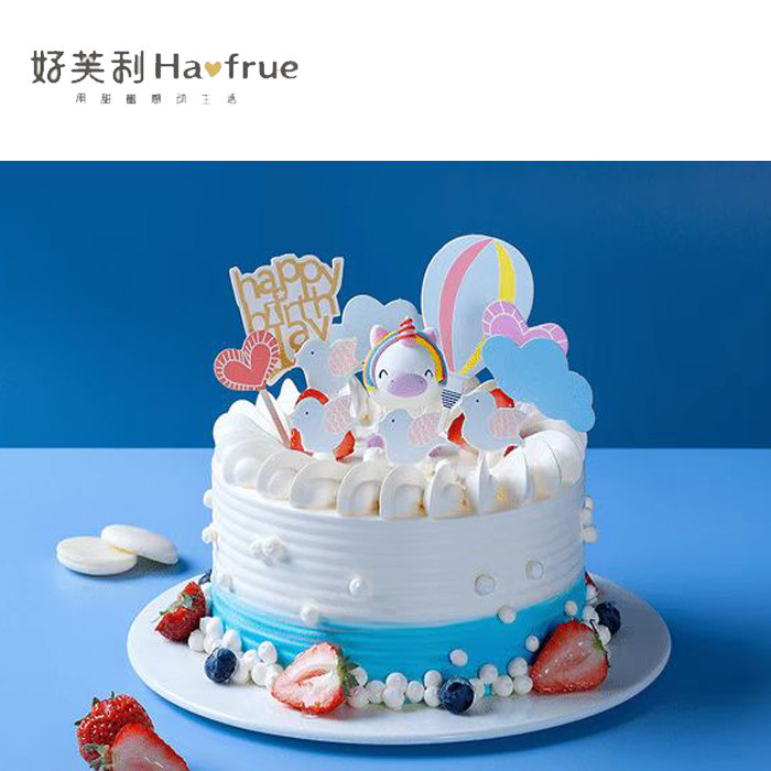 好利来&好芙利生日蛋糕同城配送吉林市烟台佳木斯大同阜新济宁