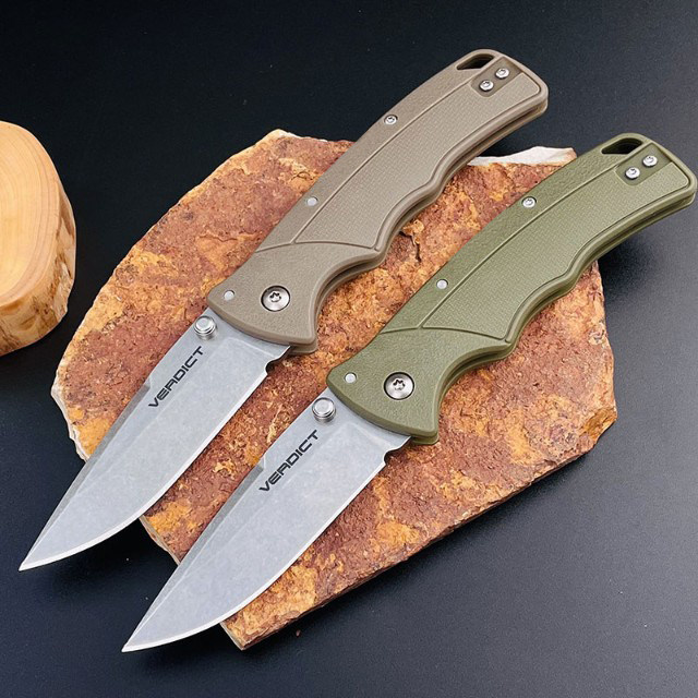 coldsteel美国冷钢 裁决户外刀具不锈钢小刀防身训练装备便携轻巧