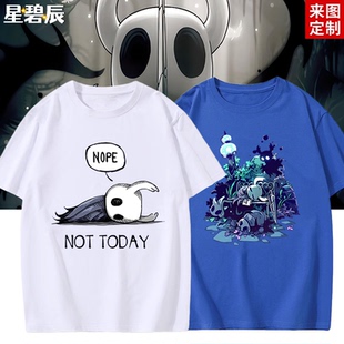 纯棉学生衣服 T恤男女夏季 空洞骑士Hollow Knight游戏周边纯棉短袖