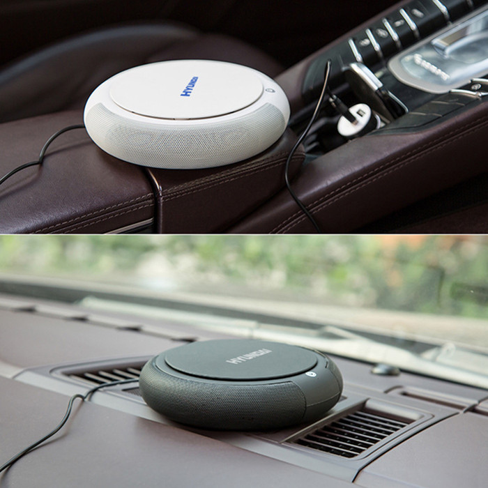 现代车载空气净化器家用多功能负离子活性炭除烟除甲醛智能静音