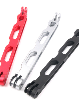 GoPro hero3/4/5/6 CNC铝合金手柄支架 战术延长杆运动相机配件