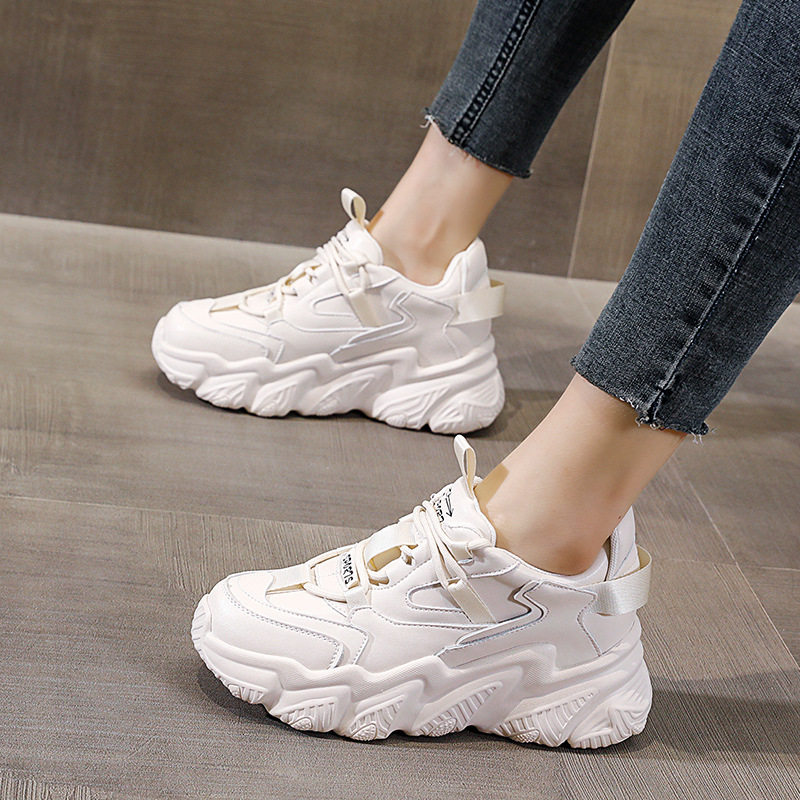 老爹鞋女ins潮春季女鞋2026新款鞋子百搭夏季透气松糕厚底运动鞋,女鞋,老爹鞋,淘宝优惠券,粉丝福利购,淘宝优惠卷