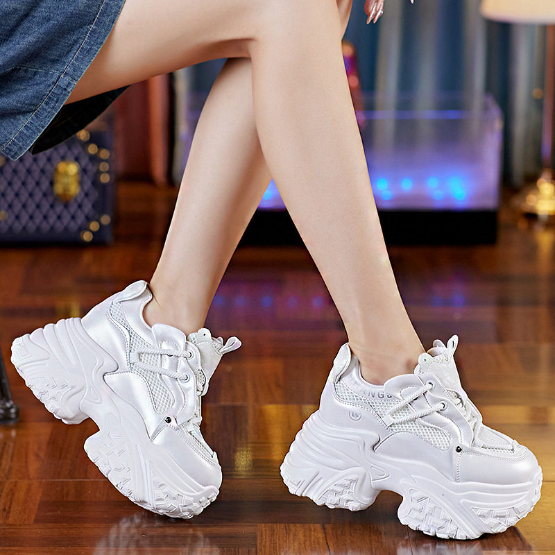 老爹鞋女百搭2026春季新款运动厚底松糕时尚小个子内增高女鞋,女鞋,老爹鞋,淘宝优惠券,粉丝福利购,淘宝优惠卷