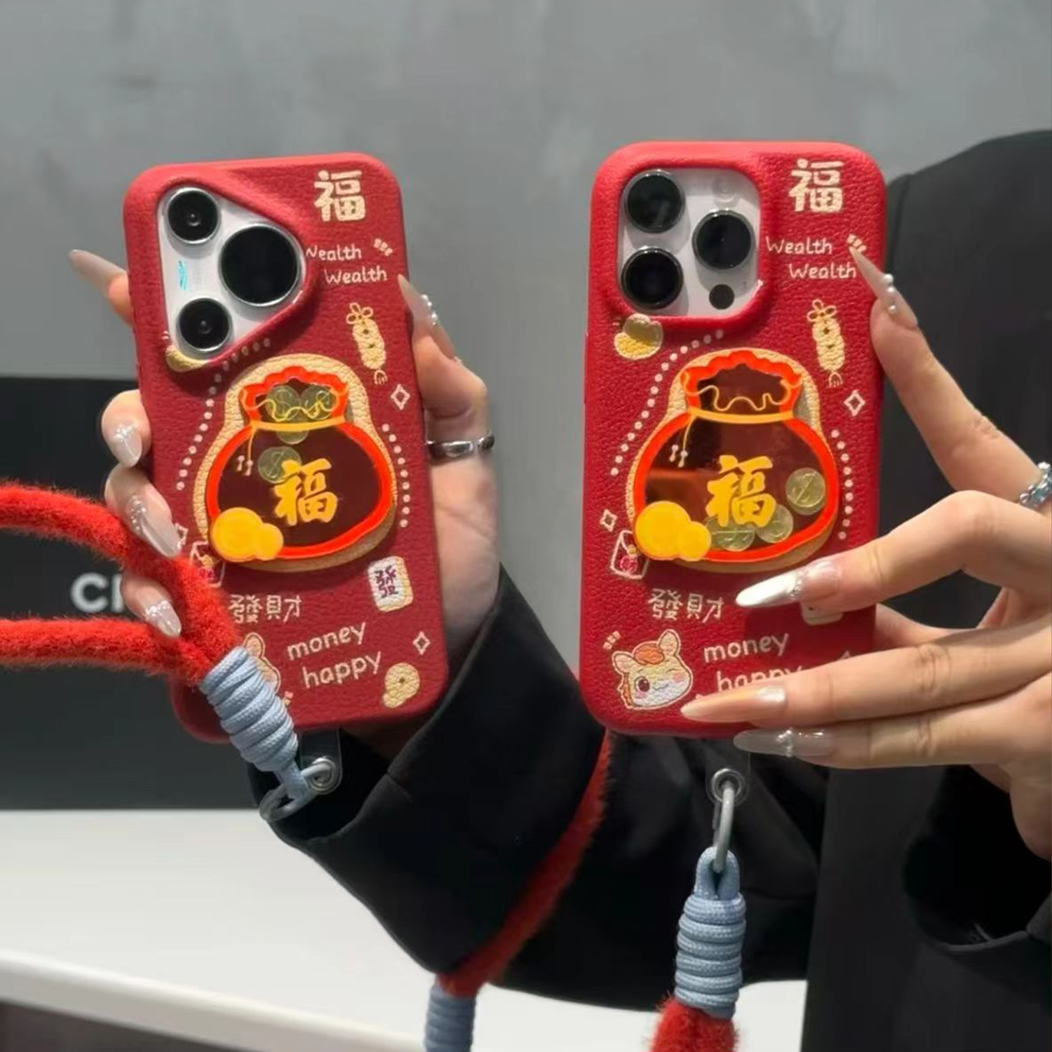 福袋小马适用苹果17promax手机壳彩绘新年款iphone16pro红色喜庆15小众高级感女款14皮纹13全包防摔保护套17,3C数码配件,手机保护套/壳,淘宝优惠券,粉丝福利购,淘宝优惠卷