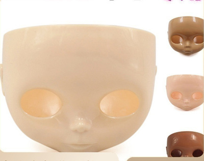 无妆面壳透明BJD娃改妆练手工具