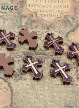 礼物圣诞节平安挂件天然木小吊坠