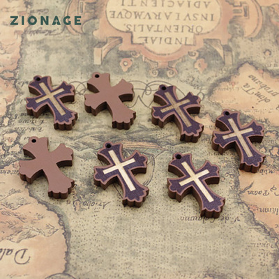 礼物圣诞节平安挂件天然木小吊坠