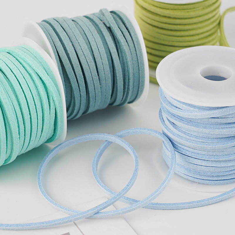 韩国绒皮绳细丝带鹿皮绳手作diy蝴蝶结装饰材料礼品盒包装编织绳