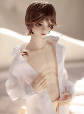 BJD娃衣一件包邮叔体3分6分4分熊妹白色长袖短袖衬衫JK制服现货