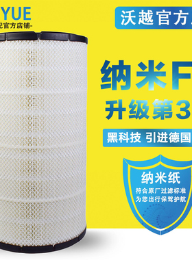 K2851PU空气滤芯东方红15041804拖拉机龙工225E徐工230C挖机空滤