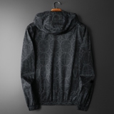 2024秋冬新款男士连帽款潮男夹克外套；货号6805P175平铺图，男装夹克，钱塘6007(原2006)